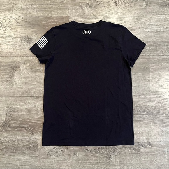Under Armour Freedom Short Sleeve Tee (Black) - Picture 4 of 7
